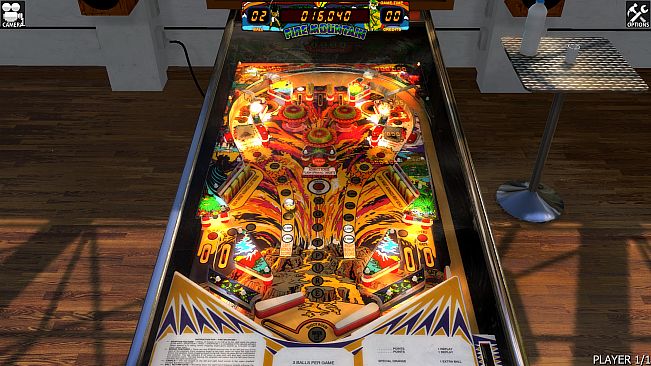 Zaccaria Pinball - Fire Mountain Table