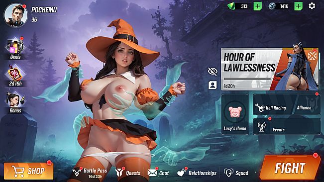 Lust Goddess — Mascot Salma Halloween