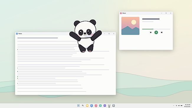 Roly-Poly Panda: Desktop Pet