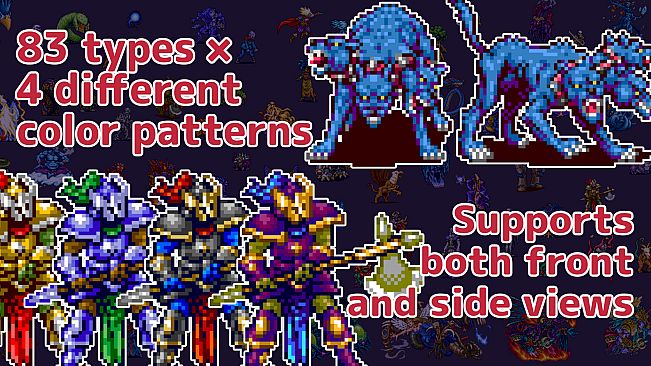 MEGA FANTASY Pixel Monster Pack