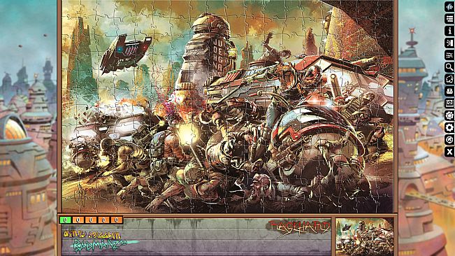 Pixel Puzzles Ultimate - Puzzle Pack: 2000 AD