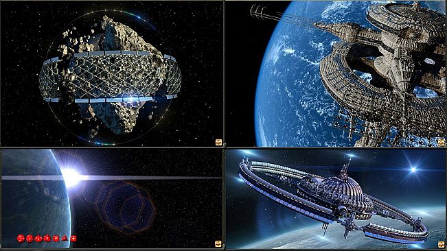 Fantasy Grounds - Star Battles: Space Stations and Planets Space Map Pack