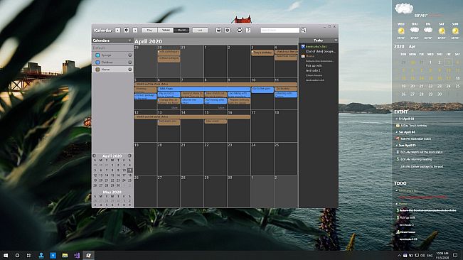 SyncGo Desktop Calendar