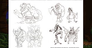 Mutants Ate My Carrots - Sketchbook