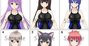 RPG Maker 3D Character Converter - Gee-kun-soft character 16 Swimsuit