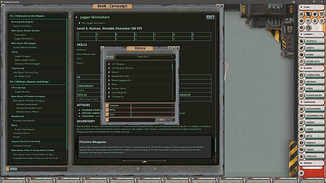 Fantasy Grounds - Fallout RPG - Quest Book - Royal Flush