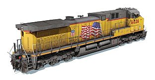 Trainz Plus DLC - UP AC4400CW #5982-6081
