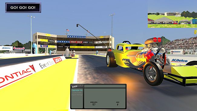 Drag Racing Kaos - "One More Run"