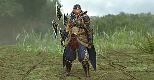 Monster Hunter Rise - "Lost Code: Mia" Hunter layered weapon (Lance)