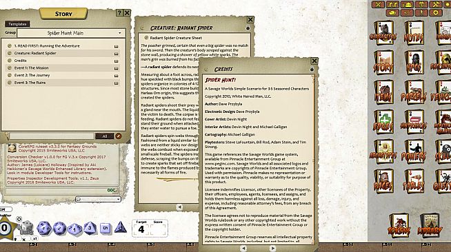 Fantasy Grounds - Kith'takharos Simple Scenario Bundle (Savage Worlds)