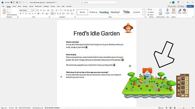Fred's Idle Garden