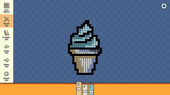 Pixel Cross Stitch - Food Miniatures Pack