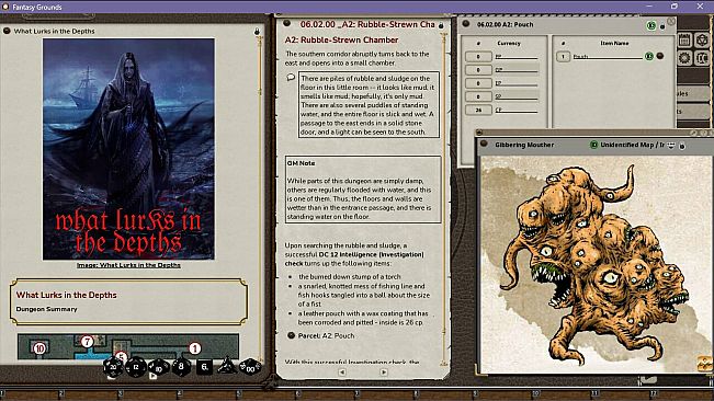 Fantasy Grounds - Drop-in Dungeons: 2nd Level Adventures