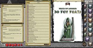 Fantasy Grounds - Feats of Legend: 30 Fey Feats (PFRPG)