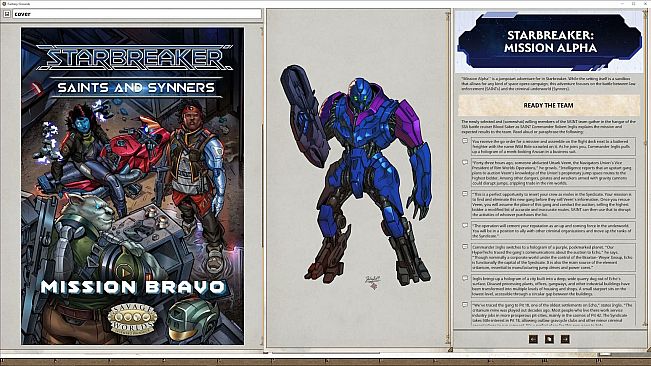 Fantasy Grounds - Starbreaker - Mission Bravo