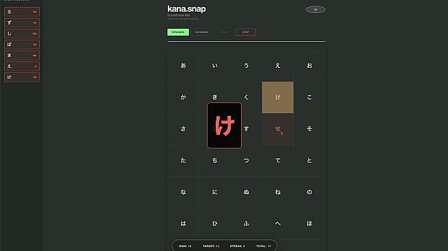 Kana Snap: Learn Japanese Hiragana & Katakana