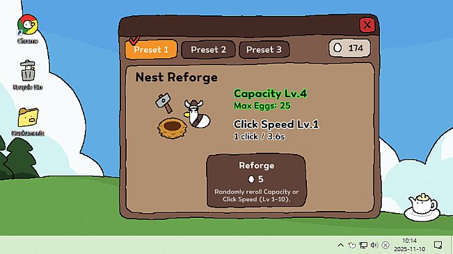 My Eggduck (Desktop Random Idle Clicker)