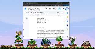 Taskbar Garden