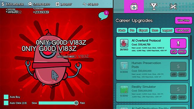 Vibe Clicker - Supporter Pack