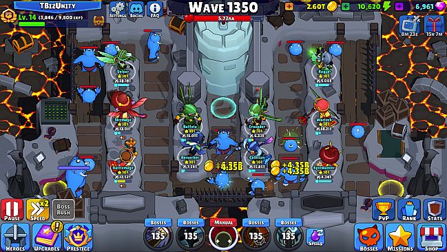 Idle Hero TD - Tower Defense