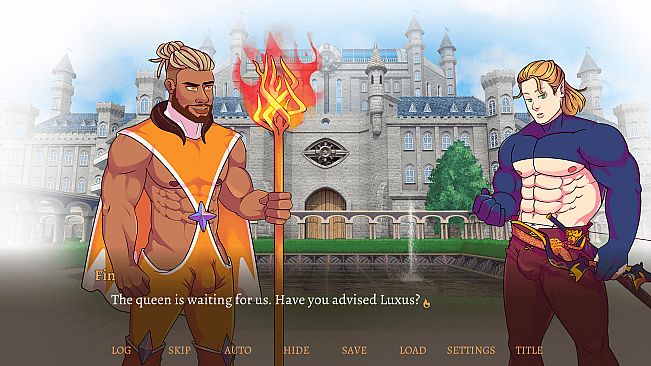 Burning Secrets - A Bara Visual Novel