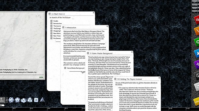 Fantasy Grounds - In Search of the Trollslayer (BRP)