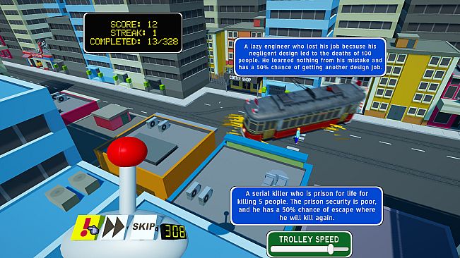 The Trolley Problem Game