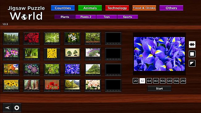 Jigsaw Puzzle World - Plants