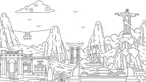 Cats Hidden Around the World