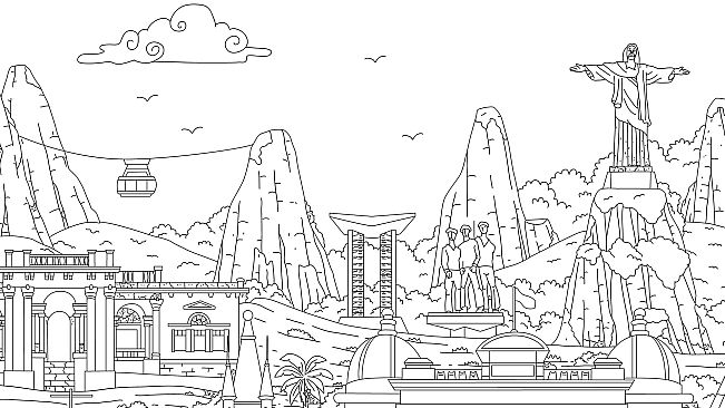 Cats Hidden Around the World