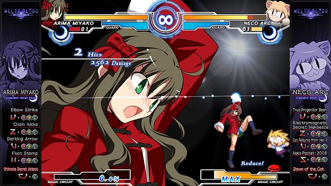 Melty Blood Actress Again Current Code