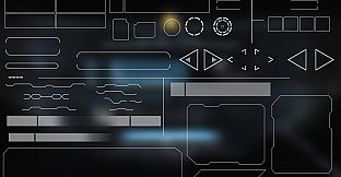 GameGuru MAX Far Future Asset Pack - HUD's