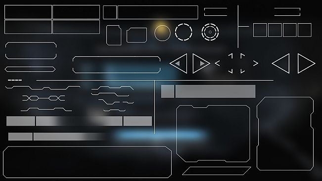 GameGuru MAX Far Future Asset Pack - HUD's