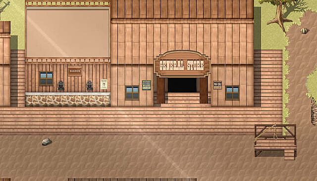 RPG Maker MZ - KR Wild West Tileset