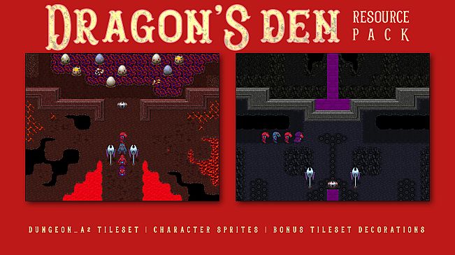 001 Game Creator - Dragon's Den Resource Pack