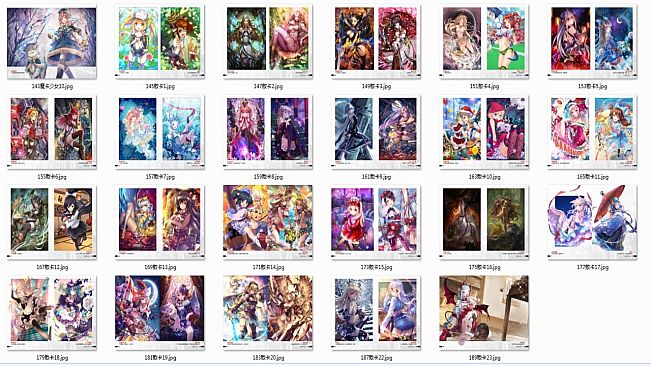 魔卡幻想 - 电子原画集