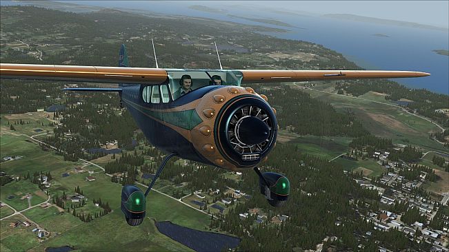 FSX Steam Edition: Cessna C195 Businessliner Add-On