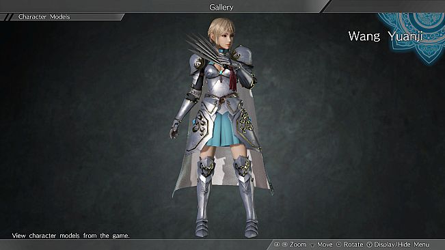 DYNASTY WARRIORS 9: Wang Yuanji "Knight Costume" / 王元姫「騎士風コスチューム」