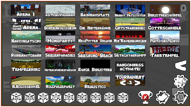 Untergrund Raceways - Arena