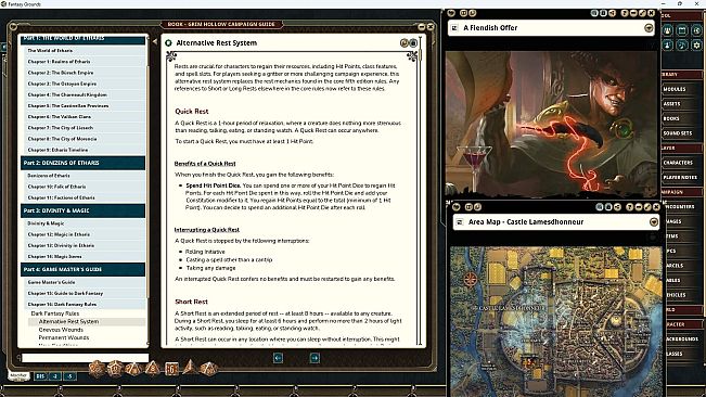 Fantasy Grounds - Grim Hollow: Campaign Guide
