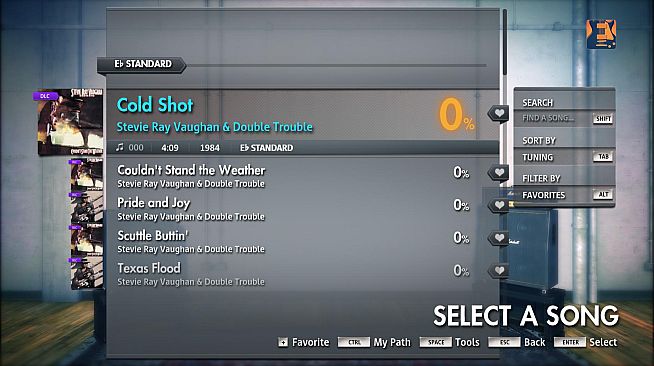 Rocksmith 2014 Edition – Remastered – Stevie Ray Vaughan & Double Trouble - “Cold Shot”