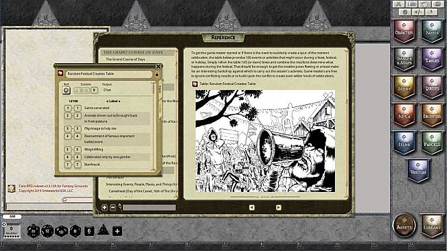 Fantasy Grounds - The Adventurer’s Almanac