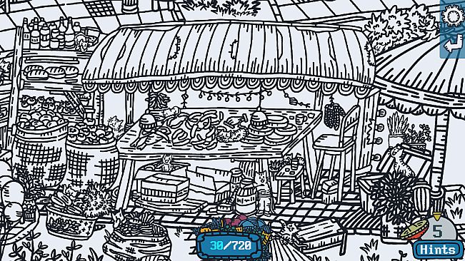 Hidden Cats In Street Market