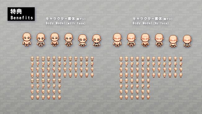 RPG Maker MV - SERIALGAMES LivingGoodCity Japanese School NPC SET