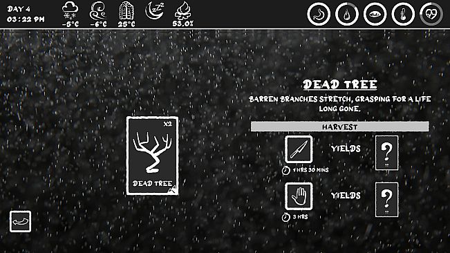 Don't Freeze: A Winter Card Survival