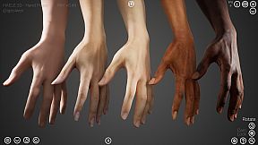 HAELE 3D - Hand Poses Pro - Drawing References