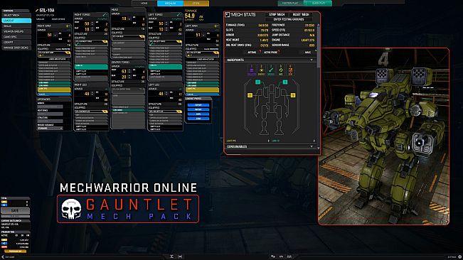 MechWarrior Online - Gauntlet Mech pack