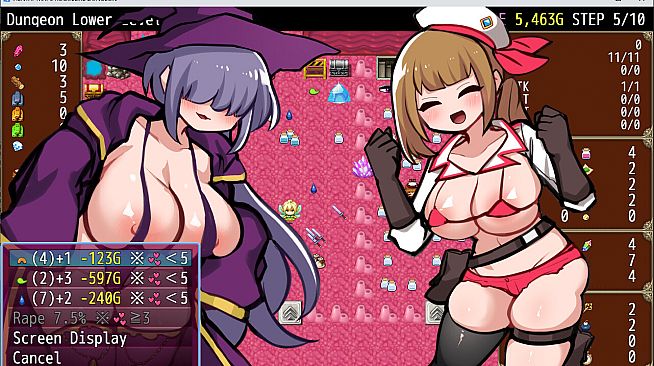 ERO TRAP DUNGEON ROGUELIKE