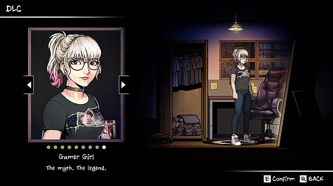 The Coma 2: Vicious Sisters DLC - Mina - Gamer Girl Skin