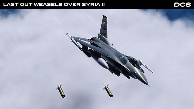 DCS: F-16C Last Out Weasels over Syria II Campaign by Ground Pounder Simulations